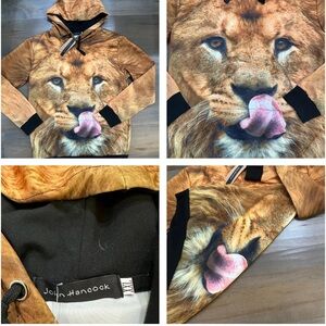 John Hancock Large Lion hoodie